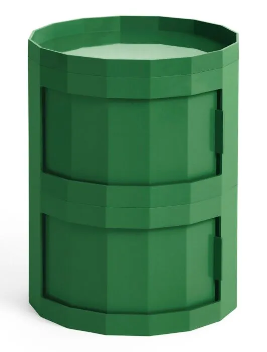 Hoge Kwaliteit HAY Facet 20 kastje-Spinach green