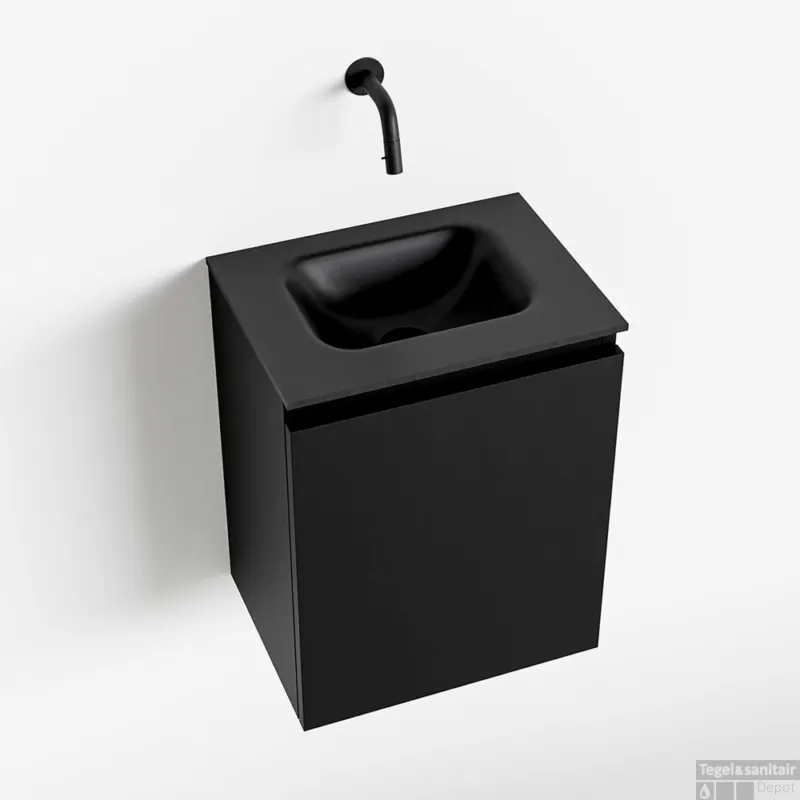 MONDIAZ OLAN 40cm toiletmeubel urban. LEX wastafel urban midden geen kraangat Hoge Kwaliteit