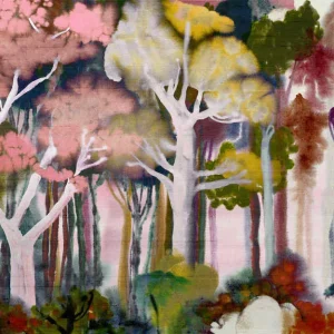 Flitsaanbieding Behang Arte Alaya Banyan Panoramique Red Blossom 11530