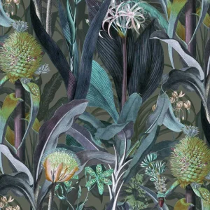 Behang Arte Décors & Panoramiques Blooming Pineapple 97600 Koop Vandaag