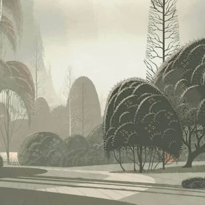 Gereduceerde Prijs Behang Arte Décors & Panoramiques Le Jardin Mystique 97551