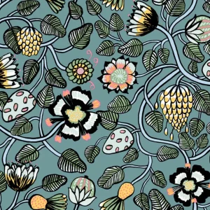 Hookedonwalls Marimekko Volume 05 23330 Behang Hoge Kwaliteit