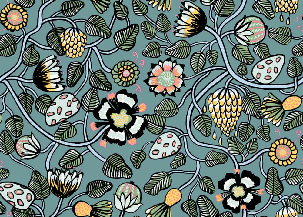 Hookedonwalls Marimekko Volume 05 23330 Behang Hoge Kwaliteit