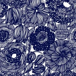 Hookedonwalls Marimekko Volume 06 Kurjenpolvi 25182 Behang Goedkoop