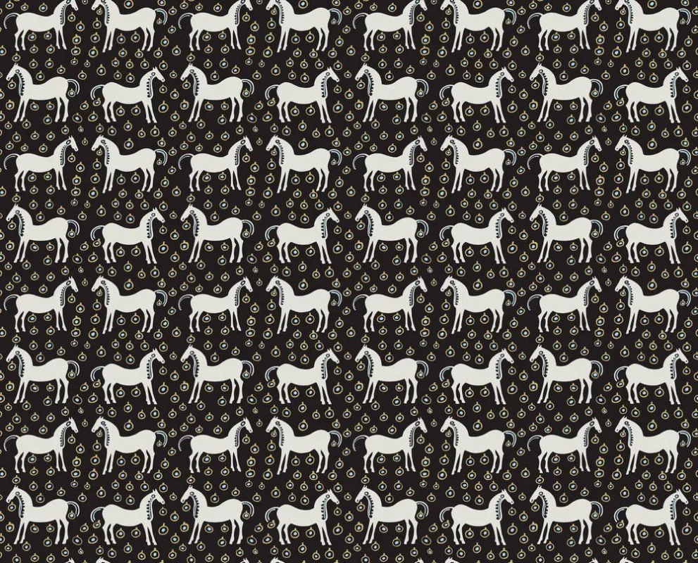 Hookedonwalls Marimekko Volume 06 Musta Tamma 25170 Behang Korting