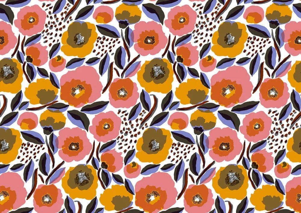 Hookedonwalls Marimekko Volume 06 Rosarium 25155 Behang Favoriet