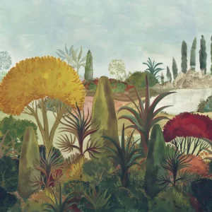 Exclusieve Aanbieding Hookedonwalls Marta Cortese Botanical Landscape 37871 Fotobehang