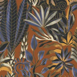 Laatste Versie Masureel Wall Designs IV DG4TRE1035-260 Tresor Cinnamon Behang