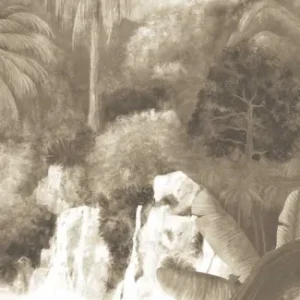 Masureel Wall Designs IV DG4TOU1014-260 Toucan Sepia Behang Nieuw