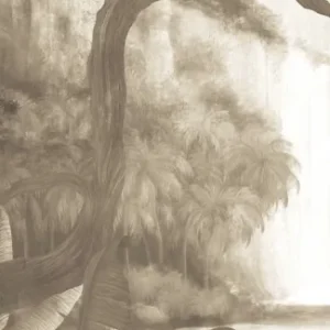Masureel Wall Designs IV DG4TOU1011-260 Toucan Sepia Behang Finale Uitverkoop
