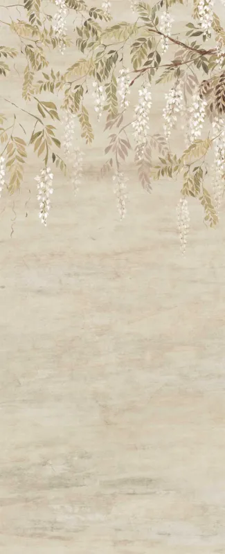 Rechtstreeks Van De Fabrikant Masureel Wall Designs IV DG4PAT1011-260 Patio Linen Behang