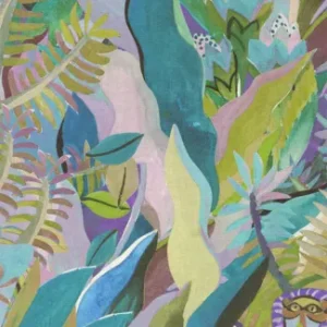 Fabrieksprijs Masureel Wall Designs IV DG4ANI1021-260 Animal Azur Behang