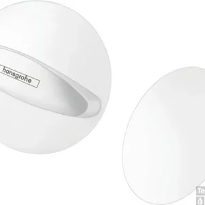 Hansgrohe Flexaplus afbouwdeel E afvoer- en overloopgarnituur, mat wit Snelle Levering