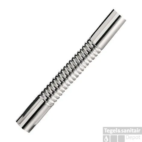 Chroom muurbuis recht buigbaar 32mm Betaalbaar