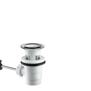 Hansgrohe trekwaste compleet, chroom Nieuw