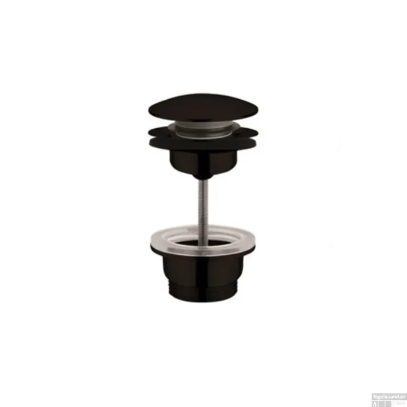 Afvoerplug Plieger Roma 2in1-Systeem 5/4‘‘ Aansluiting Mat Zwart Fabrieksprijs