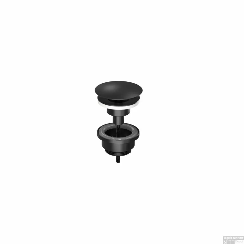Afvoerplug INK Stop en Go Mat Zwart Dagaanbieding