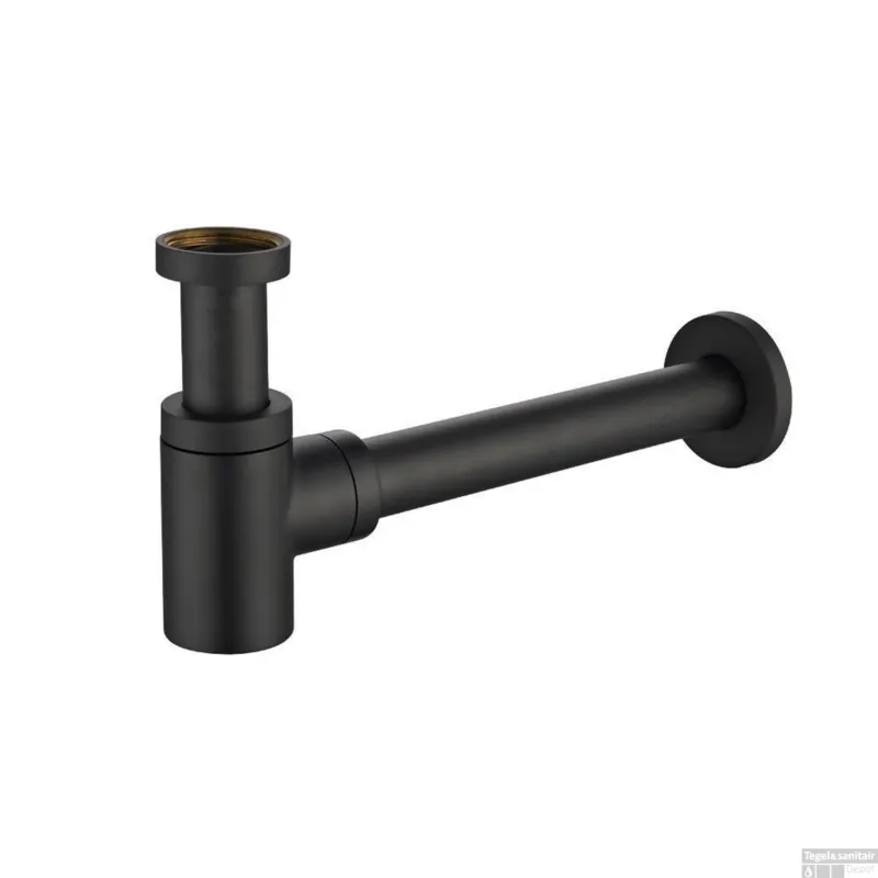 Sifon BWS Nero Design Mat Zwart Speciale Aanbieding