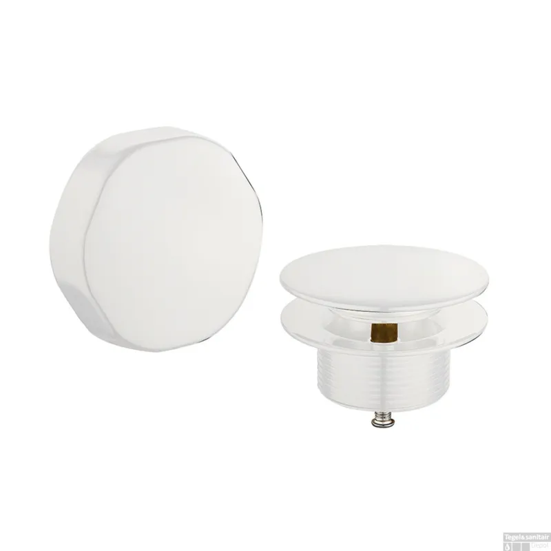 Laatste Kans Knop/plug Badoverloop Nora BWS Mat Wit