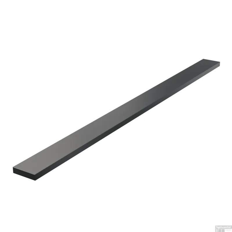 Weekendaanbieding Tegelinlegrooster Brauer Gunmetal Edition Omkeerbaar tbv Douchegoot STD/W/PS 100x7 cm Inclusief Afstandhouders