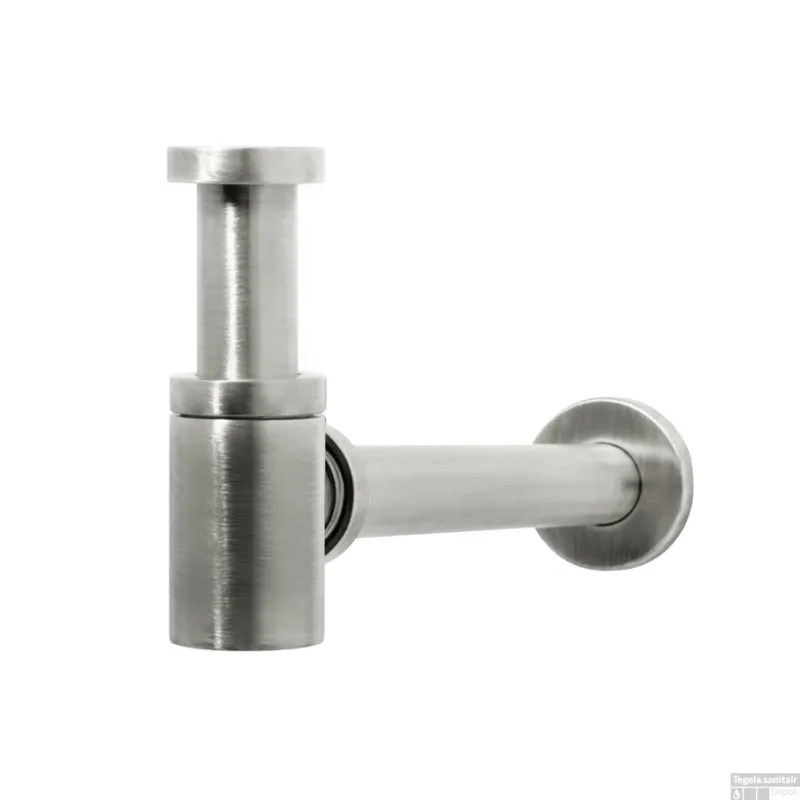 Favoriet Fontein Sifon Hotbath Cobber Rond Geborsteld Nikkel
