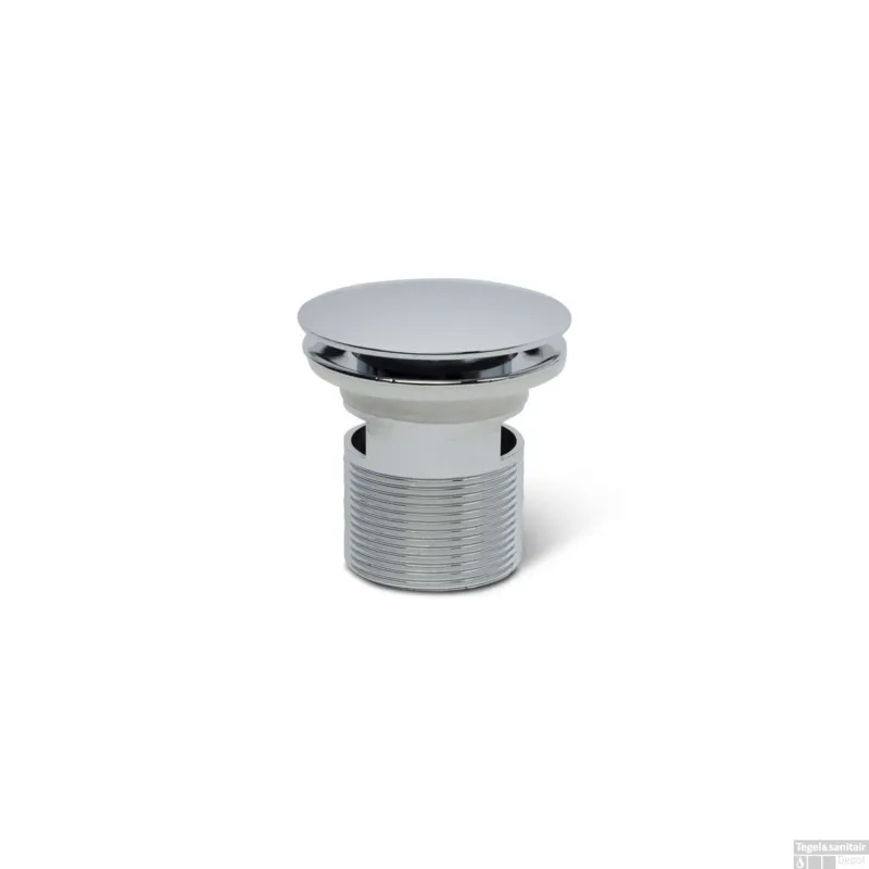 Clickwaste Luca Sanitair Vasca Solid Surface Chroom Finale Uitverkoop