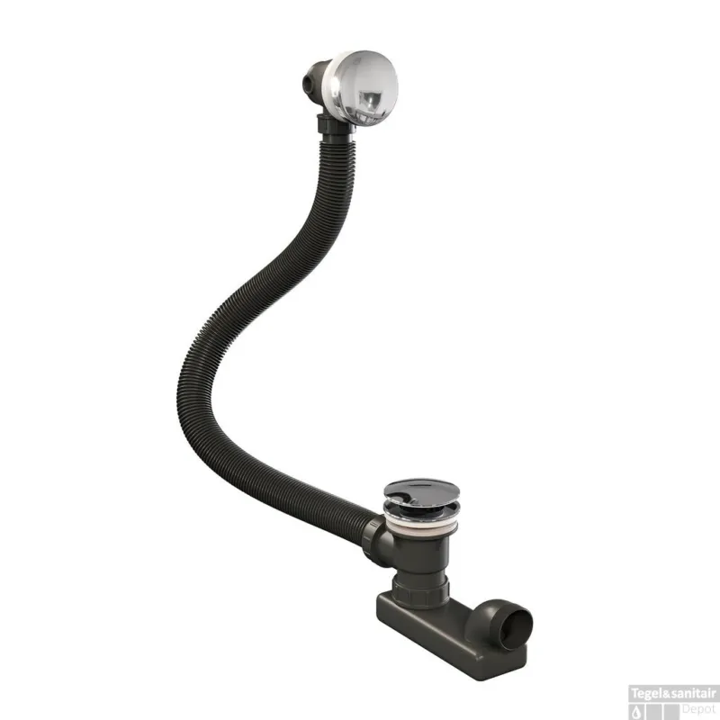Laatste Kans Badafvoer met Overloop Brauer Chrome Edition Chroom