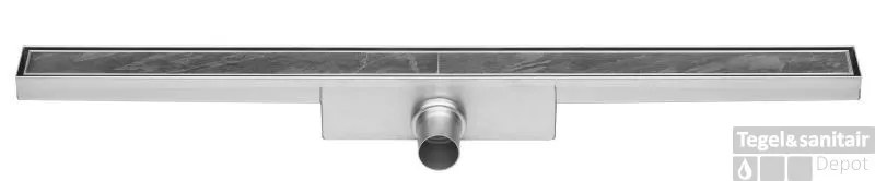 Gereduceerde Prijs Easy Drain Compact 30 Tegel Douchegoot 110 X 6 Cm. Enkel Rvs