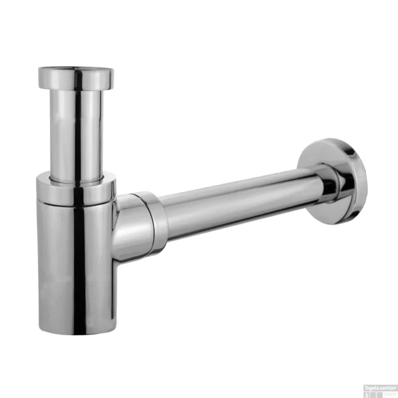 BWS Sifon Star Luxe Laag 5/4" Chroom Flitsaanbieding