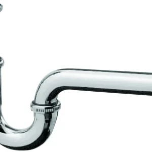 Hansgrohe buissifon 5/4"met muurbuis, chroom Shop Nu