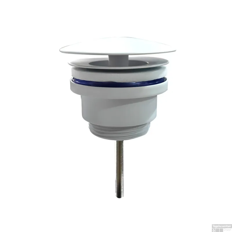 Dagaanbieding Open Afvoerplug Wiesbaden Caral 5/4" Glans Wit