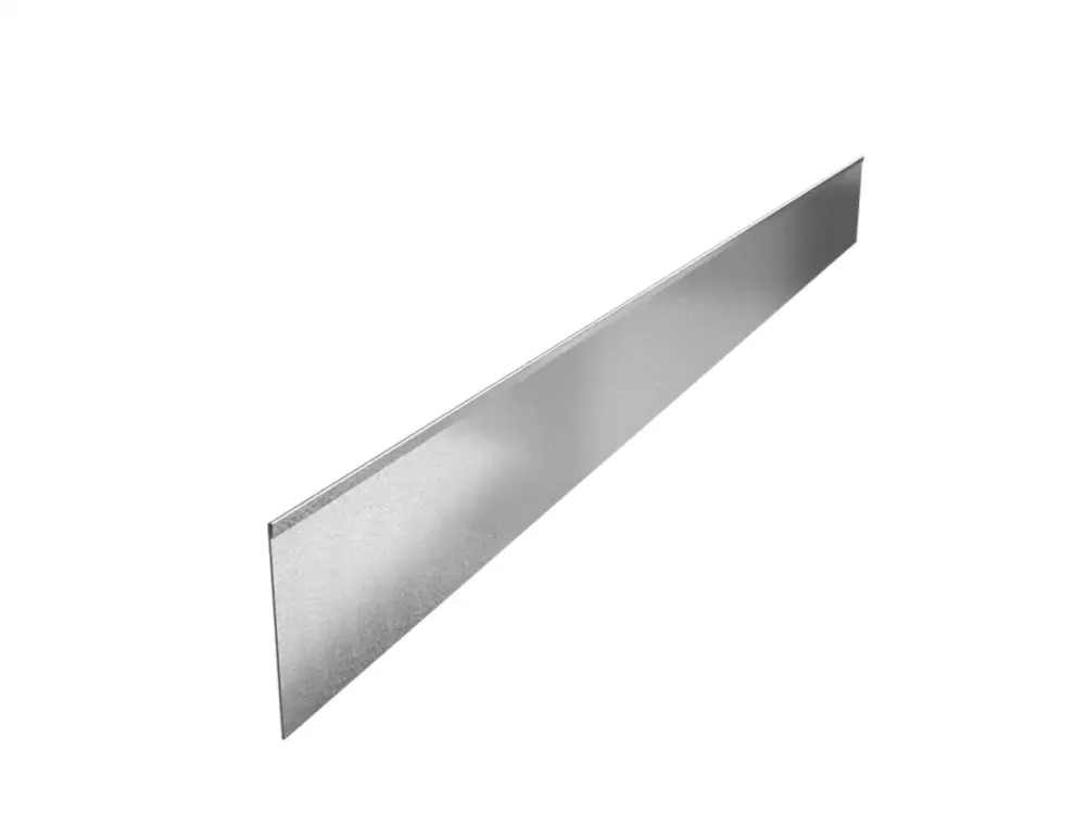 Adezz Kantopsluiting verzinkt staal geplet 230 x 0,2 x 20 cm - 5 stuks Op = Op