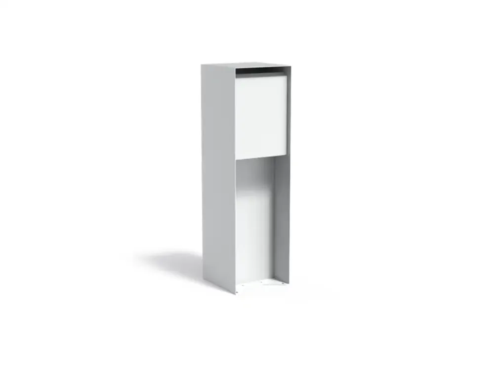 Koop Online Adezz Flyn brievenbus Aluminium 35 x 35 x 120 cm