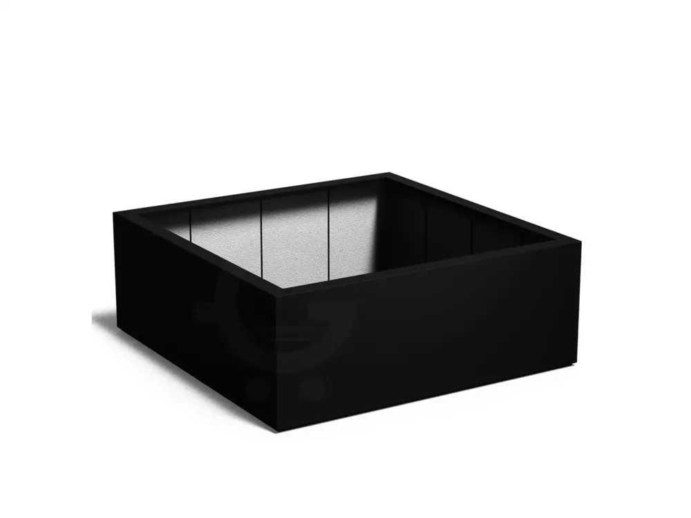 Koopje Adezz Carrez Plantenbak Polyester Vierkant 160 x 160 x 60 cm Gitzwart