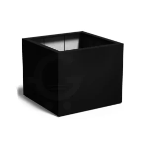 Adezz Carrez Plantenbak Polyester Vierkant 120 x 120 x 100 cm Gitzwart Rechtstreeks Van De Fabrikant