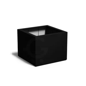 Superprijs Adezz Carrez Plantenbak Polyester Vierkant 100 x 100 x 80 cm Gitzwart