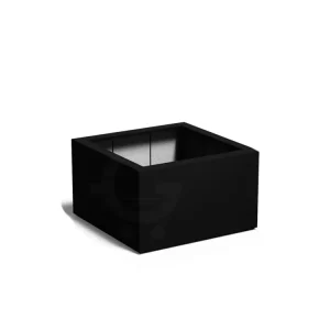 Exclusieve Aanbieding Adezz Carrez Plantenbak Polyester Vierkant 100 x 100 x 60 cm Gitzwart