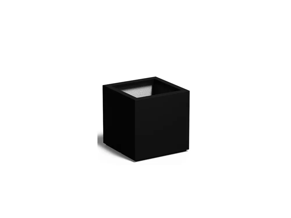 Adezz Carrez Plantenbak Polyester Vierkant 70 x 70 x 70 cm Gitzwart Aanbieding