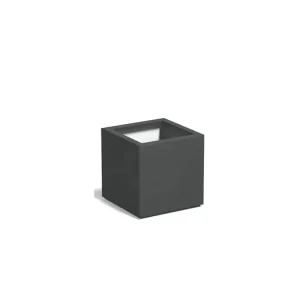 Alleen Vandaag Adezz Carrez Plantenbak Polyester Vierkant 60 x 60 x 60 cm Antracietgrijs