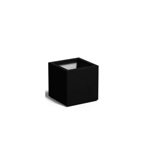 Fabrieksprijs Adezz Carrez Plantenbak Polyester Vierkant 60 x 60 x 60 cm Gitzwart