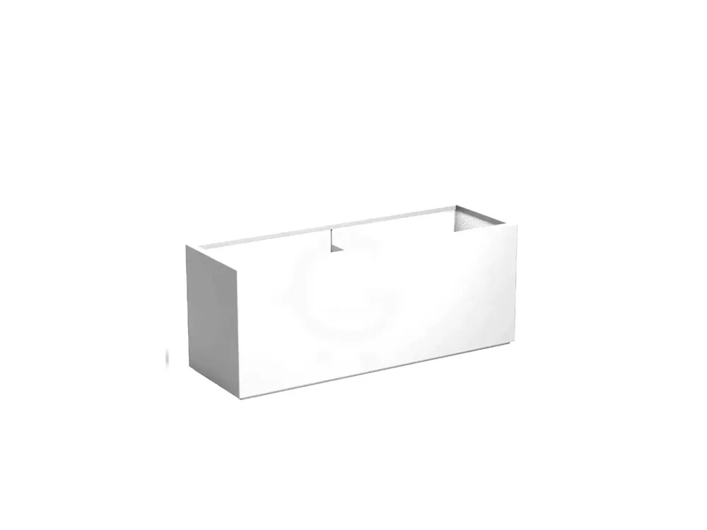Premium Adezz Carrez Plantenbak Polyester Rechthoek 150 x 50 x 60 cm Verkeerswit