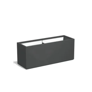 Gratis Retour Adezz Carrez Plantenbak Polyester Rechthoek 150 x 50 x 60 cm Antracietgrijs