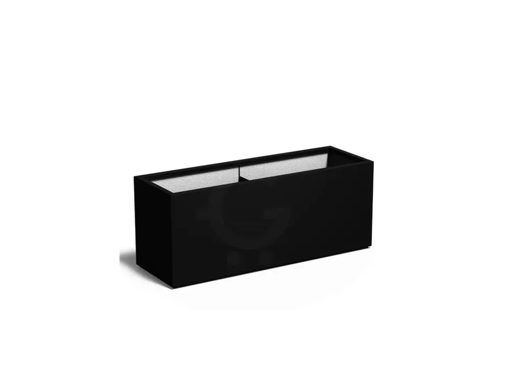 Adezz Carrez Plantenbak Polyester Rechthoek 150 x 50 x 60 cm Gitzwart Gratis Retour