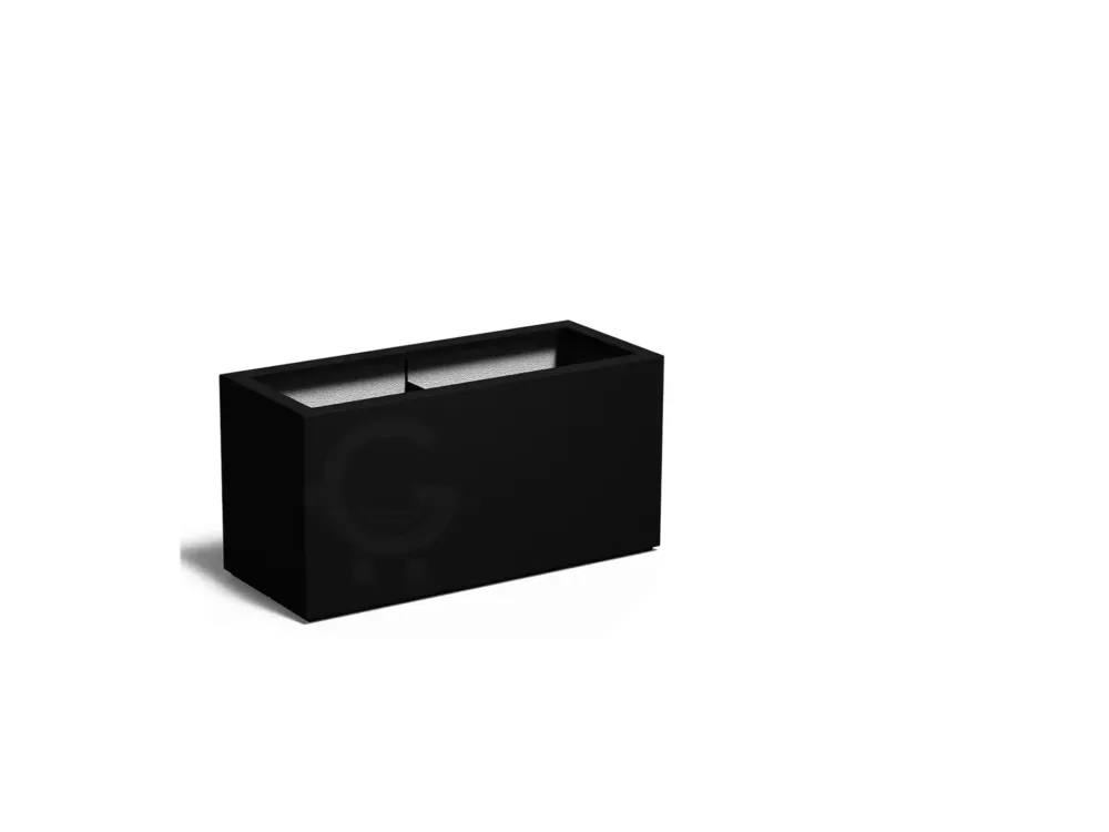 Koop Vandaag Adezz Carrez Plantenbak Polyester Rechthoek 120 x 50 x 60 cm Gitzwart