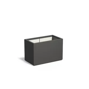 Uitverkoop Adezz Carrez Plantenbak Polyester Rechthoek 90 x 50 x 60 cm Zwartgrijs