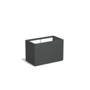 Adezz Carrez Plantenbak Polyester Rechthoek 90 x 50 x 60 cm Antracietgrijs Favoriet