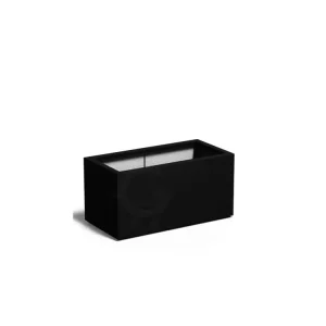 Goedkoop Adezz Carrez Plantenbak Polyester Rechthoek 100 x 50 x 50 cm Gitzwart