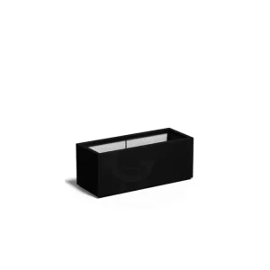 Adezz Carrez Plantenbak Polyester Rechthoek 100 x 40 x 40 cm Gitzwart Veilige Betaling