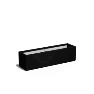 Adezz Carrez Plantenbak Polyester Rechthoek 150 x 40 x 40 cm Gitzwart Populair
