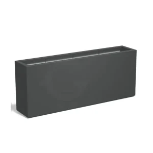 Gratis Retour Adezz Carrez Plantenbak Polyester Rechthoek 200 x 40 x 80 cm Antracietgrijs